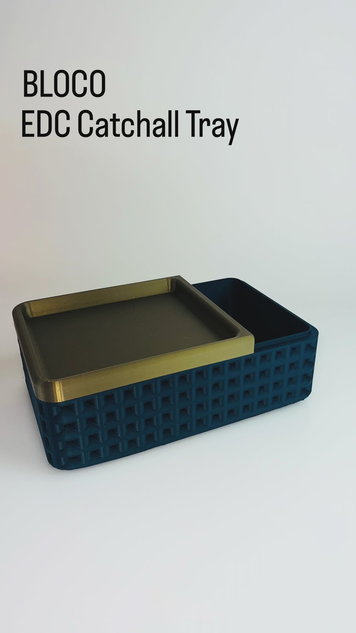 Bloco - Bandeja y caja multiusos